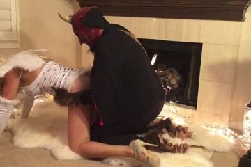 A pair of two kinky individuals find pleasure dressing up to have rough and passionate sex